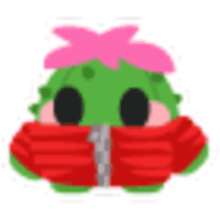 Cozy Cactus Friend Sticker