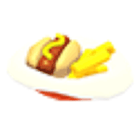 Hot Dog And Fries