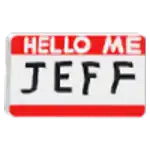 Jeff S Name Tag