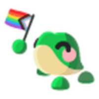 Proud Frog Sticker