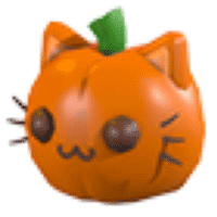 Pumpkin Kitty Plushie