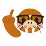Well Actually Walrus Sticker
