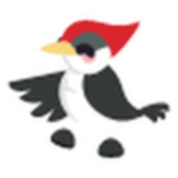 Woodpecker Sticker