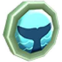 Breaked Whale Badge