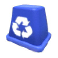Eco Blue Recyling Bin Hat