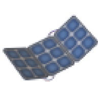 Eco Blue Solar Panel Backpack