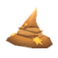 Eco Brown Eath-Wizard Hat
