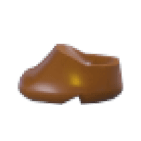 Eco Brown Wooden Clogs