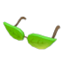 Eco Green Leaf Glasses