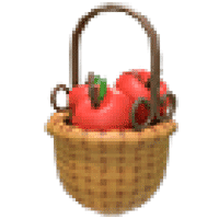 Eco Red Apple Basket Hat