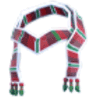 Festive Striped Scarf