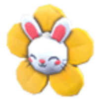 Flower Bunny Clip