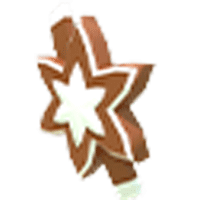 Gingerbread Star Eye Patch