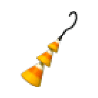 Halloween Orange Candy Corn Earrings