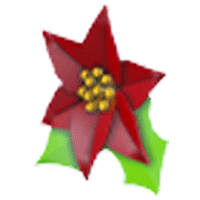Poinsettia Hair Clip