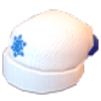 White Winter Hat