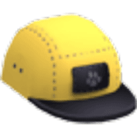 Yellow 5 Panel Cap