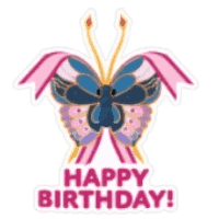2026 Birthday Sticker