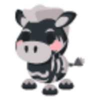 Ash Zebra Sticker