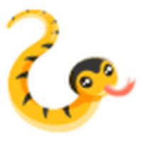 Cheeky Yellow Lipped Sea Krait Sticker