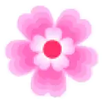Cherry Blossom Flower Sticker