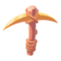 Copper Pickaxe Sticker