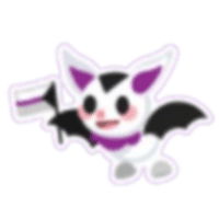 Demisexual Bat Sticker