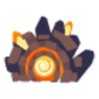 Fire Dimension Portal Sticker
