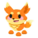 Flaming Fox Sticker