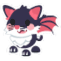 Kitty Bat Sticker