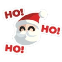 Santa Sticker