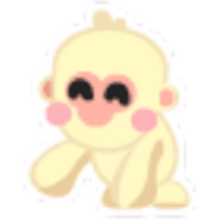 Snow Monkey Sticker