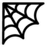 Spider Web Sticker