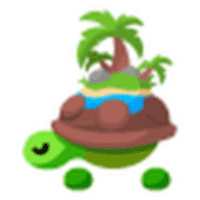 Tortuga de la Isla Sticker