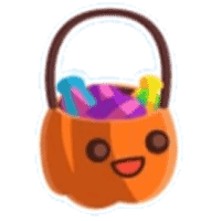 Trick or Treat Basket Sticker