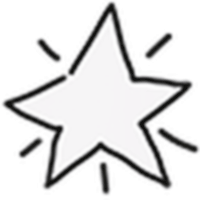 2D Star Throw Toy
