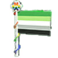 Aromantic Flag 2023