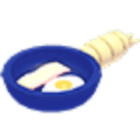 Bacon and Eggs Throw Toy