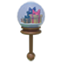 Festive Snow Globe Rattle