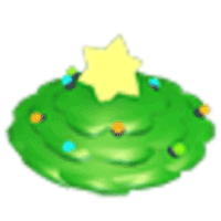 Festive Tree Throwing Disc