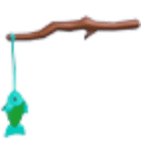 Fish on a Stick Chew Toy