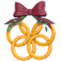Golden Rings Flying Disc