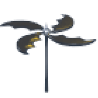 Halloween Black Bat Propeller