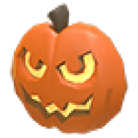 Halloween Orange Pumpkin Flying Disc