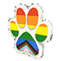 Pride Paw Flying Disc