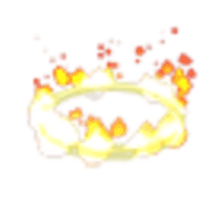 Ring of Fire Throwing Disc