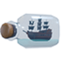 Ship in a Bottle Throw Toy