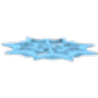 Snowflake Flying Disc
