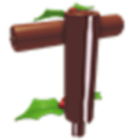 Yule Log Pogo Stick