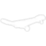 White Skateboard
